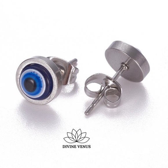 Evil Eye 🧿 Stainless Steel Jewelry Set - Picture 3 of 6